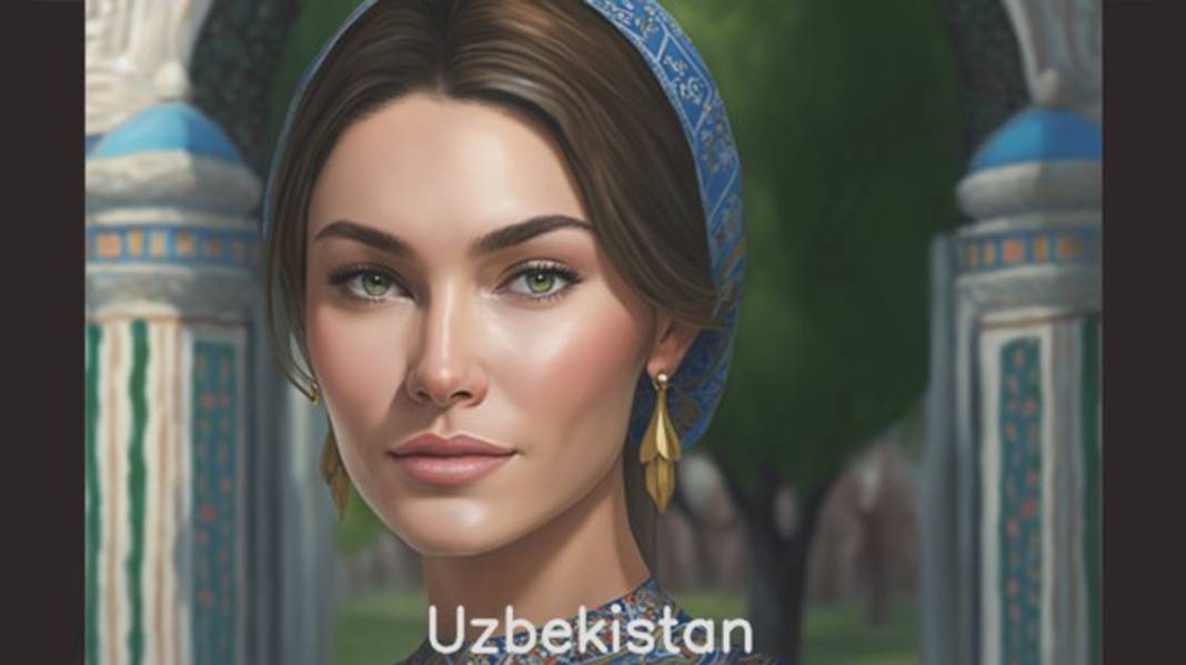 Yapay zekaya "Ülkeler güzel kadınlar olsaydı nasıl görünürlerdi?" diye sordular; işte sonuç! 43